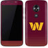 NFL Washington Commanders Breakaway Moto E5 Play Skin